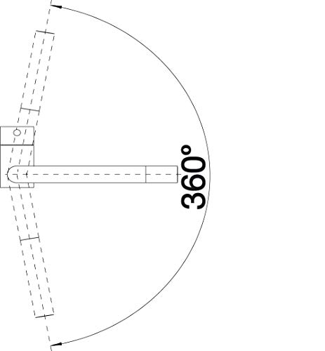 Blanco Linus HD 514019 - Grifo monomando Presión alta