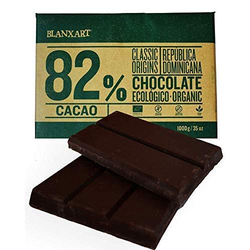 Blanxart Chocolate para Postres Ecológico -República Dominicana 82% Cacao 1 Unidad 1000 g