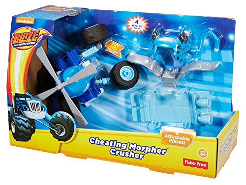 Blaze y los Monster Machines- Crusher Supertransformación (Mattel DYP43)