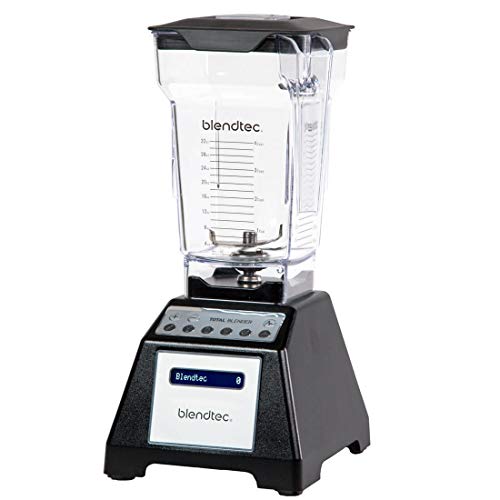 Blendtec 900501 Total Batidora de vaso Negro, 1560 W