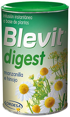 Blevit Digest, 1 bote 150 gr. Infusión instantánea elaborada a base de extractos solubles de plantas (manzanilla e hinojo).