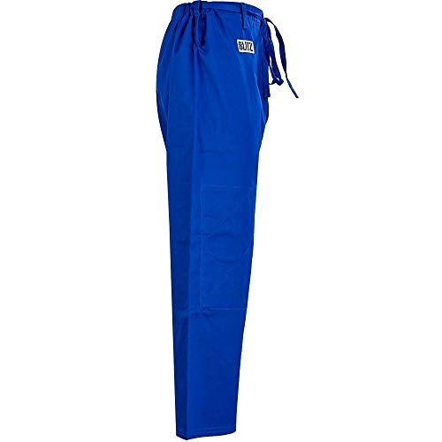 Blitz algodón -  Estudiante Judo pantalones, color azul, talla 3 - 160 cm