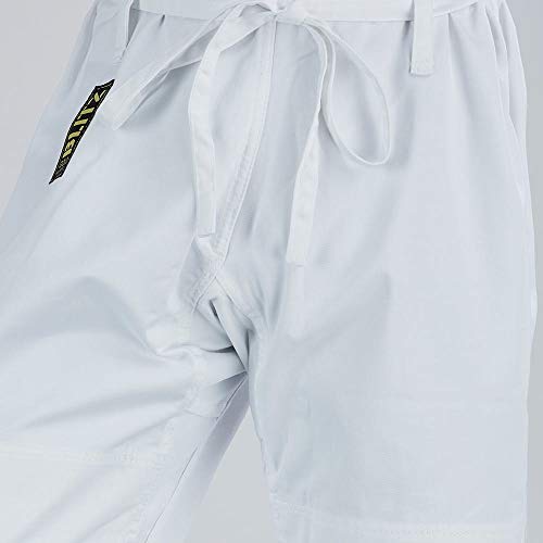 Blitz Oro Pantalones de Judo – Blanco, 8/210 cm, Unisex, Color Blanco, tamaño 4-170 cm