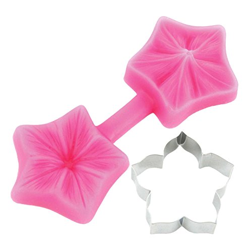 Blossom Sugar Art M263607 - Cortadory Molde texturizador Petunia