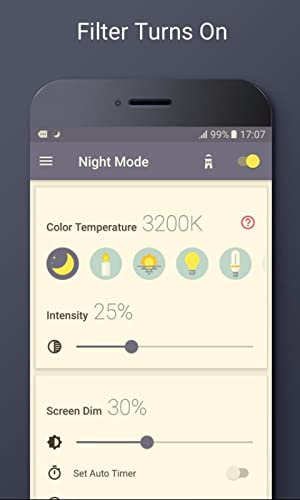 Blue Light Filter - Night Mode