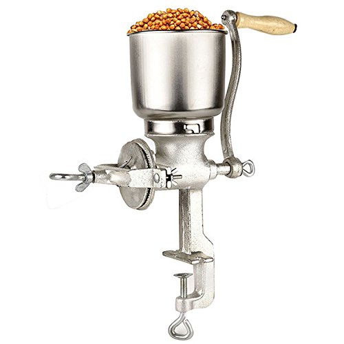 Bluelover Herramienta De Fabricación De La Cerveza De La Mano De Molino De Granos De Maíz Cereal Manual Grinder