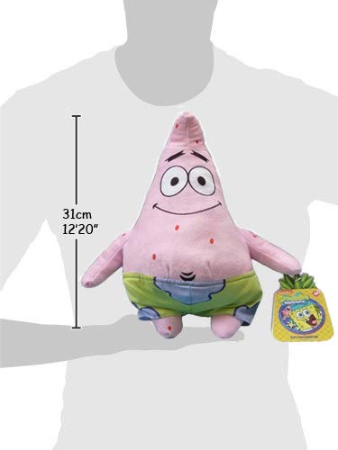 Bob Esponja - Pack 2 Peluches (11"/28cm) + Patricio (12"/31cm) Calidad Super Soft