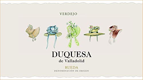 Bodegas LAN Vino Blanco Duquesa de Valladolid Verdejo (D.O.Rueda) - 6 botellas de 750 ml - Total: 4500 ml