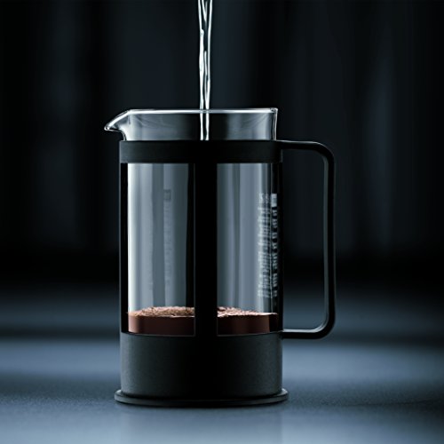 Bodum Kenya Cafetera émbolo, Negro, Transparente, Centimeters