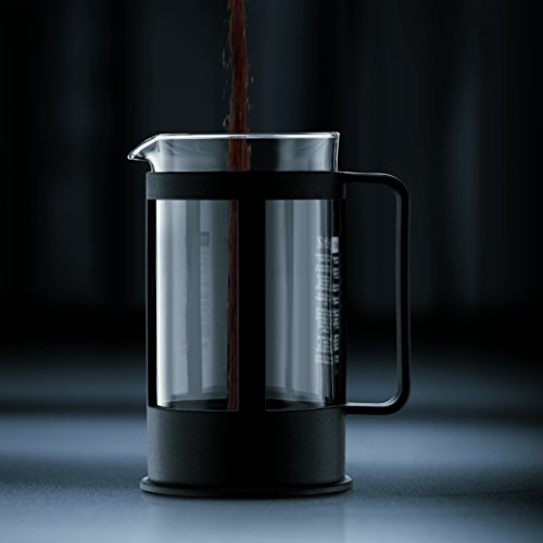 Bodum Kenya Cafetera émbolo, Negro, Transparente, Centimeters