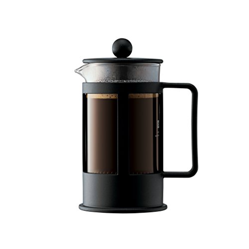 Bodum Kenya Cafetera émbolo, Negro, Transparente, Centimeters