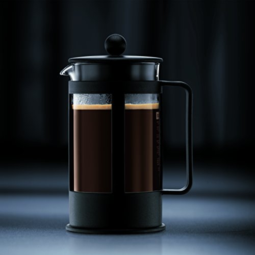 Bodum Kenya Cafetera émbolo, Negro, Transparente, Centimeters