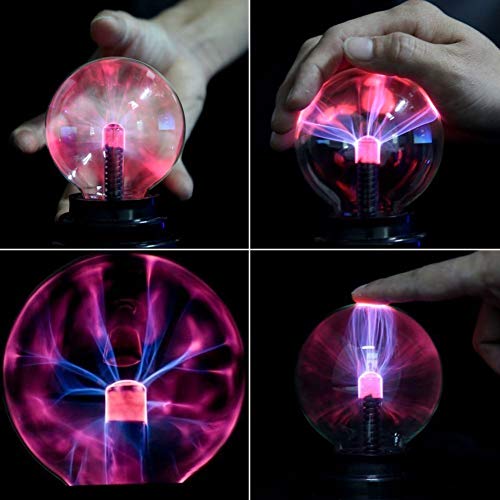 Bola mágica de la luz de la esfera de la bola de plasma sensible al tacto Bola mágica para la fiesta, decoraciones, apoyo, niños, dormitorio, hogar y regalos