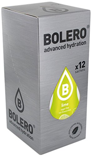 Bolero Bebida Instant?nea Sabor Lima - Paquete de 12 x 9 gr - Total: 108 gr