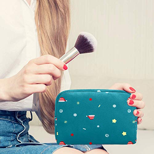 Bolsa de cosméticos Noche Tetera Sombrero Adorable Espacioso Maquillaje Bolsas de Viaje Neceser Accesorios Organizador