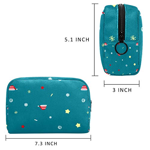 Bolsa de cosméticos Noche Tetera Sombrero Adorable Espacioso Maquillaje Bolsas de Viaje Neceser Accesorios Organizador