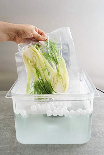 Bolsa de vacío 15x30 cm Vacu No.1 de cámara de cocina para alimentos - Sous Vide adecuado - 100 bolsas