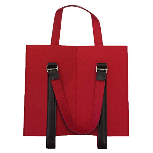 Bolsa de vino de fieltro Bolsa de vino Bolsa de embalaje botella de champán Bolsa de regalo de boda Bolso tote de fieltro grueso Asa de fieltro para bolsa de vino Bolsa de regalo de fieltro rojo