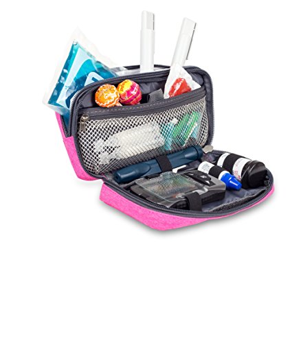 Bolsa estuche isotérmico para diabéticos | Diabetic´s | Elite Bags | Color: rosa | Para plumas de insulina y glucómetros