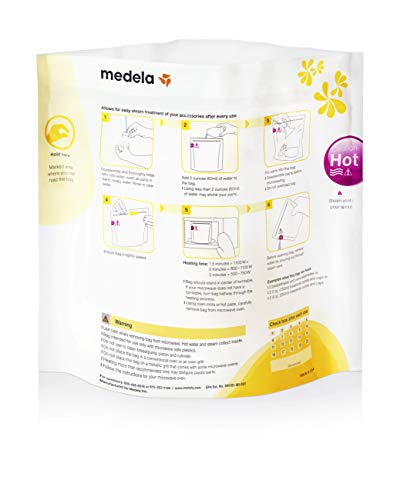 Bolsas de esterilización reutilizables Quick Clean, Medela