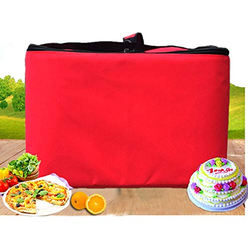 Bolsas de pizza con aislamiento térmico de 16 pulgadas para comida caliente y fría, hechas de tela Oxford y lámina de aluminio