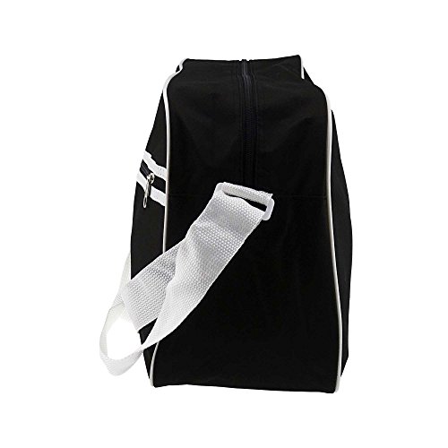 Bolso bandolera de catering unaexperta negro retro