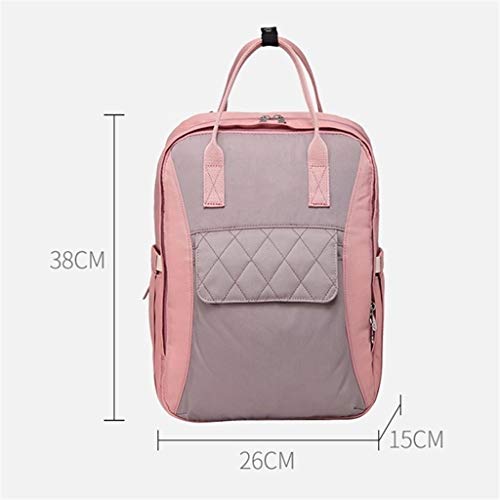 Bolso Cambiador Impermeable for pañales, Bolsas de Asas de Viaje multifuncionales de Gran Capacidad for bebés de Maternidad for mamá y papá (Color : Heavy Clothing Purple, Size : 26cm)