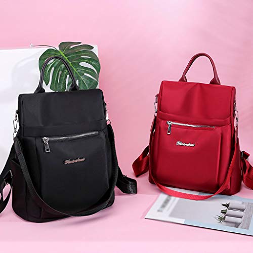 Bolsos Mochila Para Mujer Grandes Baratos PAOLIAN Mochila de Viaje Antirrobo Portátil Escolares Estudiantes Moda Bolsos de Bandolera Casual Backpack A prueba de agua Tela oxford