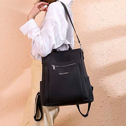 Bolsos Mochila Para Mujer Grandes Baratos PAOLIAN Mochila de Viaje Antirrobo Portátil Escolares Estudiantes Moda Bolsos de Bandolera Casual Backpack A prueba de agua Tela oxford