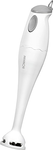 Bomann SM 354 CB Batidora de Mano, 180 W, 0.5 litros, Acero Inoxidable, Blanco