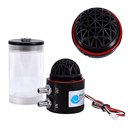 Bomba de agua de acuario, refrigeración, CO2, intercambiador de calor, 500 L/H, 10 W, DC12 V