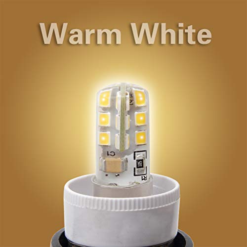 Bombillas de nevera E14 LED 2W (equivalente incandescente de 10-25W) Blanco Cálido 3000K, Diseño impermeable, 2 unidades