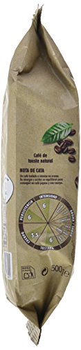 BONKA Café en grano de tueste Natural y de cultivo sostenible - Paquete de Café en grano de 10 x 500 g- Total: 5 kg