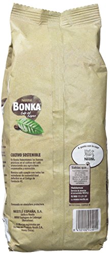 Bonka - Café Tostado Grano Natural - Pack de 2 x 500 g