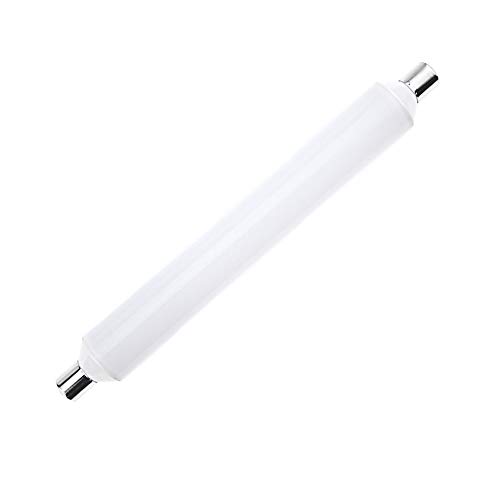 Bonlux 7W LED S19 S19S Tubo Bombilla Sofito de 310MM, Reemplazo a 65W Tradicionales LED Tubo S19 Fluorescente, para Cocina, Restaurante, Oficina (Luz Cálida 3000K)