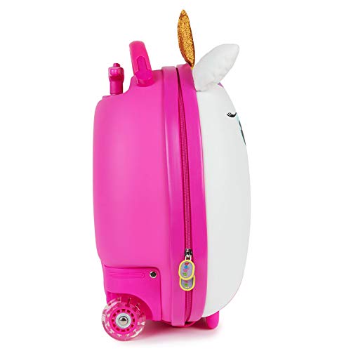 boppi Tiny Trekker Maleta Trolley Infantil Equipaje Cabina 2 Ruedas - 17 litros - Unicornio