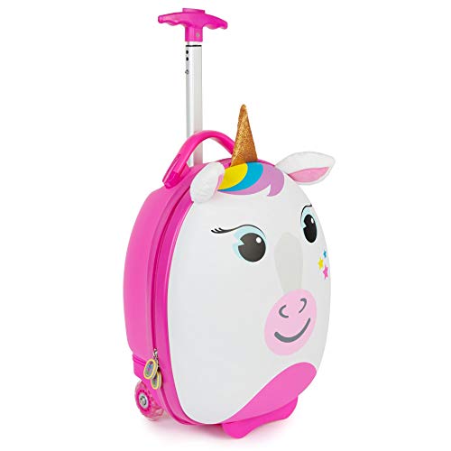 boppi Tiny Trekker Maleta Trolley Infantil Equipaje Cabina 2 Ruedas - 17 litros - Unicornio