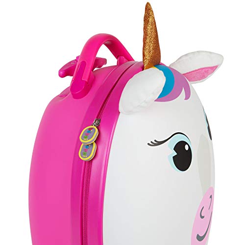 boppi Tiny Trekker Maleta Trolley Infantil Equipaje Cabina 2 Ruedas - 17 litros - Unicornio