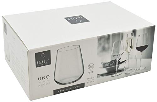 Bormioli Rocco inalto Uno Juego Vasos Agua, 6 Unidad