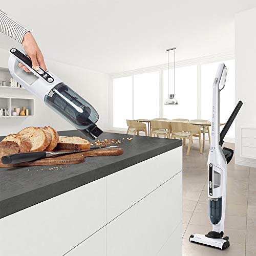 Bosch BBH32551 Flexxo Serie | 4 Aspirador sin cable y de mano, batería de 25.2 V, color blanco