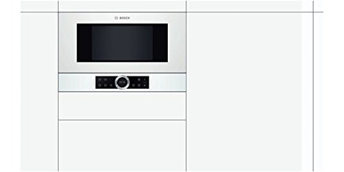 Bosch BFL634GW1 - Microondas (Integrado, 21 L, 900 W, Tocar, Blanco, Abajo)