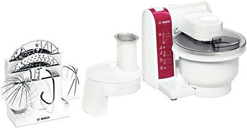 Bosch MU4825 - Robot de cocina (bol de plástico, 600 W) con picador, rallador y DVD de recetas interactivo [importado de Alemania]