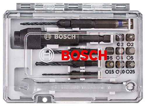 Bosch Professional - Set de atornillar 20 unidades Extra Hard (Accesorios para atornillado y taladrado sencillo)