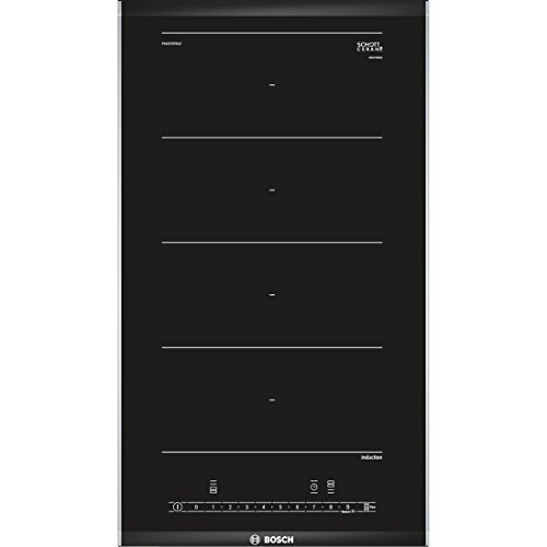 Bosch PXX375FB1E hobs Integrado Con - Placa (Integrado, Con placa de inducción, Vidrio y cerámica, Negro, Tocar, Parte superior delantera)