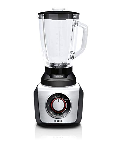 Bosch SilentMixx MMB65G5M - Batidora de vaso, 800W, 2.3 litros, color negro