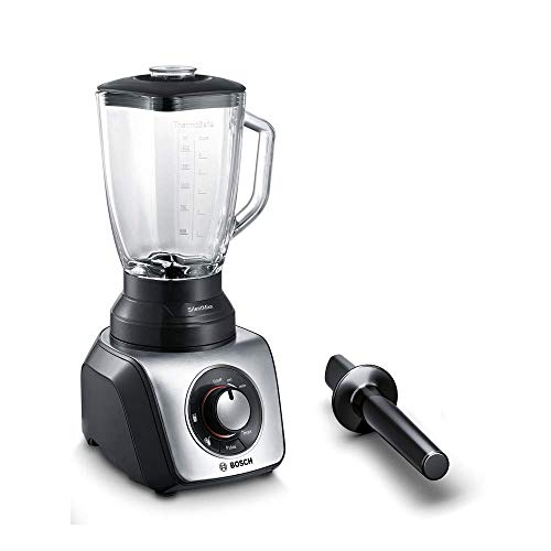 Bosch SilentMixx MMB65G5M - Batidora de vaso, 800W, 2.3 litros, color negro