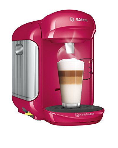 Bosch TAS1401 Tassimo Vivy 2 - Cafetera Multibebidas Automática de Cápsulas, Diseño Compacto, color Fucsia