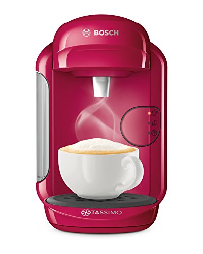 Bosch TAS1401 Tassimo Vivy 2 - Cafetera Multibebidas Automática de Cápsulas, Diseño Compacto, color Fucsia