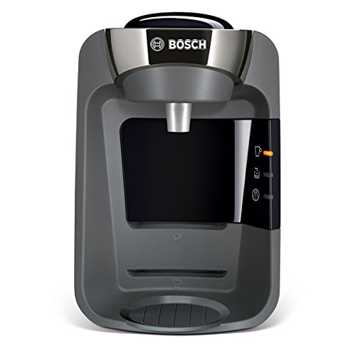 Bosch Tassimo Suny TAS3202 - Cafetera multibebidas automática de cápsulas con sistema SmartStart, color negro intenso