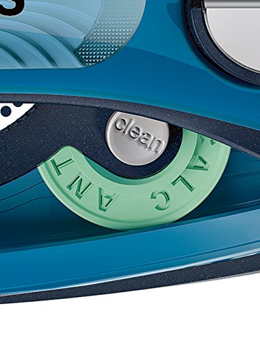 Bosch TDA703021A, Plancha de Vapor, 3000W, Vapor Constante 50 g/min, Cerámica, Color Azul